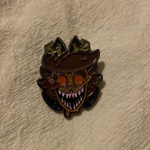 Hazbin Hotel zombie Alastor enamel pin
